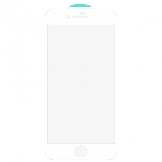 Защитное стекло SKLO 3D для Apple iPhone 7 / 8 / SE (2020) (4.7") Белый - изображение 1