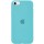 Чохол Silicone Case Full Protective (AA) для Apple iPhone SE (2020) Бірюзовий / Marine Green