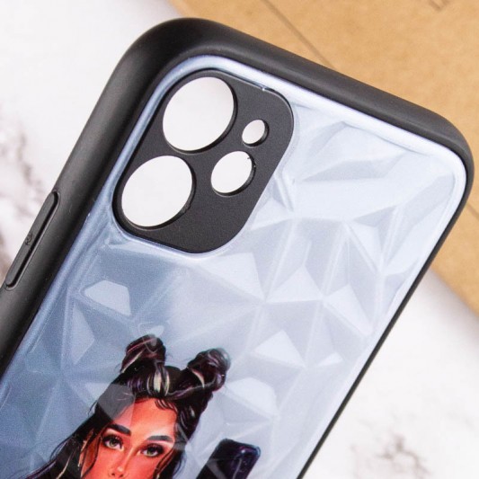 TPU+PC чохол Prisma Ladies для Apple iPhone 11 (6.1") Black in White - зображення 5 
