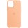 Чехол Silicone Case (AA) для Apple iPhone 12 Pro Max (6.7") Оранжевый / Cantaloupe