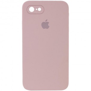 Чехол Silicone Case Square Full Camera Protective (AA) для Apple iPhone 7/8/SE (2020) (4.7