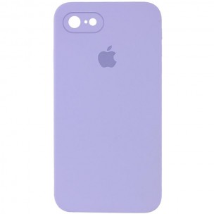 Чехол Silicone Case Square Full Camera Protective (AA) для Apple iPhone 7/8/SE (2020) (4.7
