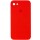 Чохол Silicone Case Square Full Camera Protective (AA) для Apple iPhone 7 / 8 / SE (2020) (4.7") Червоний / Red