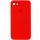 Чехол Silicone Case Square Full Camera Protective (AA) для Apple iPhone 7 / 8 / SE (2020) (4.7") Красный / Red