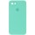 Чехол Silicone Case Square Full Camera Protective (AA) для Apple iPhone 7 / 8 / SE (2020) (4.7") Бирюзовый / Turquoise