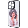 TPU+PC чехол Prisma Ladies для Apple iPhone 12 Pro Max (6.7"), Girl in a hat