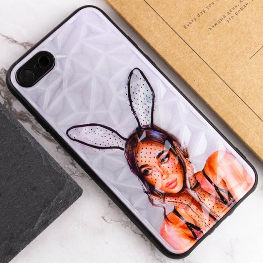 TPU+PC чехол Prisma Ladies для Apple iPhone 7 / 8 / SE (2020) (4.7") Rabbit - изображение 7
