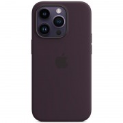 Чохол Silicone Case Full Protective (AA) для Apple iPhone 13 Pro Max (6.7"), Фіолетовий / Elderberry