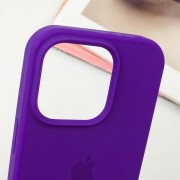 Чехол Silicone Case Full Protective (AA) для Apple iPhone 14 Pro (6.1"), Фиолетовый/Ultra Violet