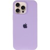 Чехол Silicone Case Full Protective (AA) для Apple iPhone 14 Pro Max (6.7 дюйма) Сиреневый / Lilac