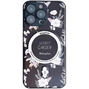 TPU+PC чохол Secret Garden with MagSafe для Apple iPhone 11 Pro (5.8") Black