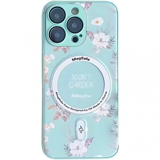 TPU+PC чохол Secret Garden with MagSafe для Apple iPhone 11 Pro (5.8") Mint