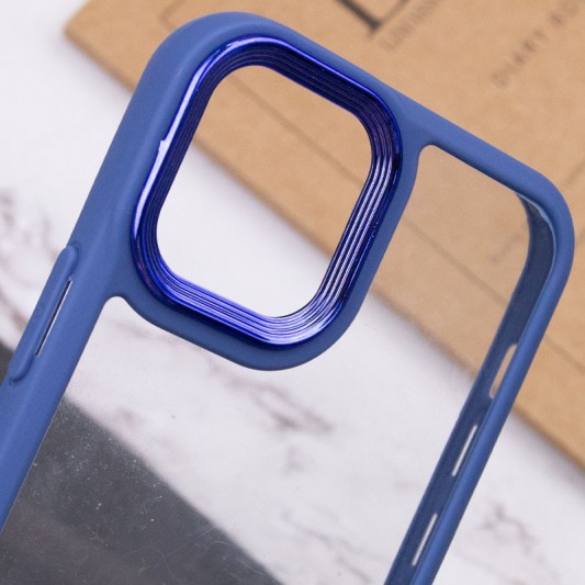Чехол TPU+PC Lyon Case для Apple iPhone 12 Pro Max (6.7") Blue - изображение 5
