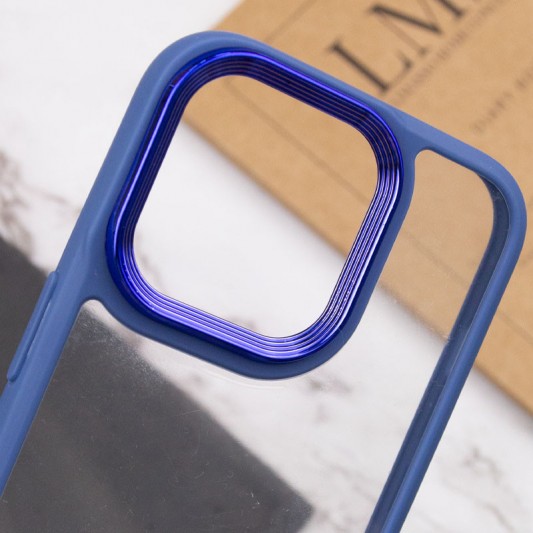 Чехол TPU+PC Lyon Case для Apple iPhone 13 Pro Max (6.7") Blue - изображение 5