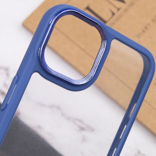 Чехол TPU+PC Lyon Case для Apple iPhone 14 Plus (6.7") Blue - изображение 5