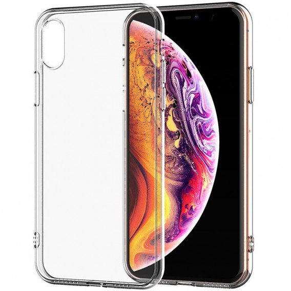 TPU чехол Epic Transparent 1,5mm для Apple iPhone XR (6.1"), Бесцветный (прозрачный)