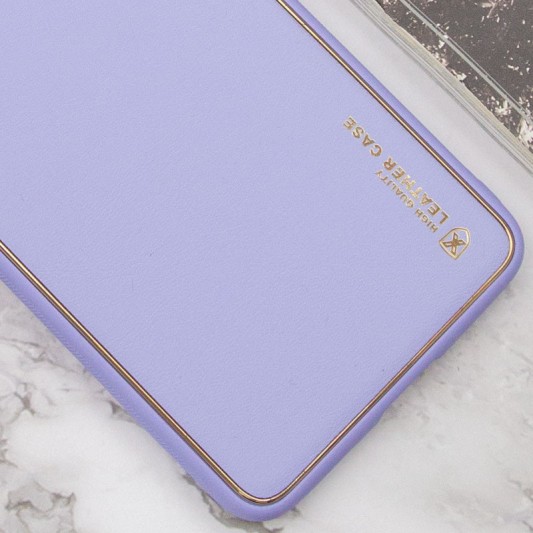 Кожаный чехол Xshield для Samsung Galaxy A50 (A505F) / A50s / A30s Сиреневый / Dasheen - изображение 1