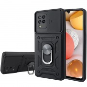 Ударопрочный чехол Camshield Serge Ring для Samsung Galaxy A22 4G/M32, Черный
