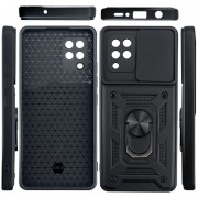 Ударопрочный чехол Camshield Serge Ring для Samsung Galaxy A22 4G/M32, Черный