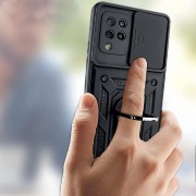 Ударопрочный чехол Camshield Serge Ring для Samsung Galaxy A22 4G/M32, Черный