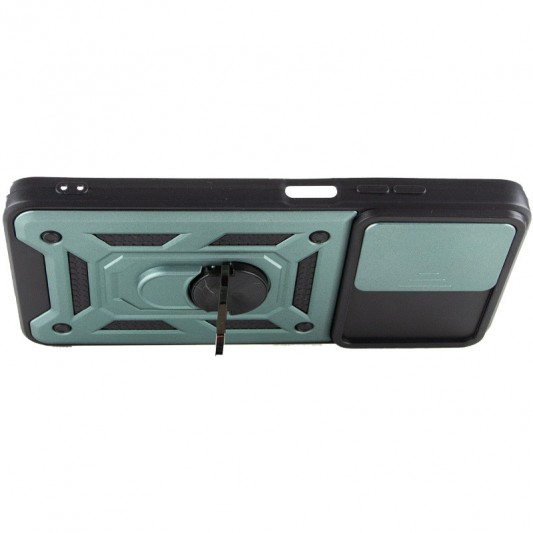 Ударопрочный чехол Camshield Serge Ring для Samsung Galaxy M23 5G / M13 4G Зеленый - изображение 1