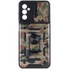 Ударопрочный чехол Camshield Serge Ring Camo для Samsung Galaxy M23 5G/M13 4G, Коричневый/Army Brown