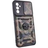 Ударопрочный чехол Camshield Serge Ring Camo для Samsung Galaxy M23 5G/M13 4G, Коричневый/Army Brown