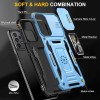 Ударопрочный чехол Camshield Army Ring для Samsung Galaxy A13 4G/A04s, Голубой/Light Blue