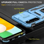 Ударопрочный чехол Camshield Army Ring для Samsung Galaxy A13 4G/A04s, Голубой/Light Blue
