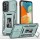 Ударопрочный чехол Camshield Army Ring для Samsung Galaxy A13 4G / A04s Зеленый / Light Green