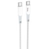 Дата кабель Hoco X70 Ferry Type-C to Type-C 60W (1m), Белый