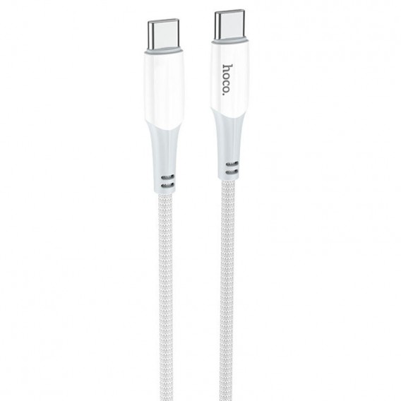 Дата кабель Hoco X70 Ferry Type-C to Type-C 60W (1m), Белый