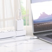 Дата кабель Hoco X70 Ferry Type-C to Type-C 60W (1m), Білий