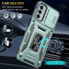 Ударопрочный чехол Camshield Army Ring для Samsung Galaxy M23 5G/M13 4G, Зеленый/Light Green