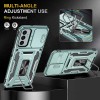Ударопрочный чехол Camshield Army Ring для Samsung Galaxy M23 5G/M13 4G, Зеленый/Light Green