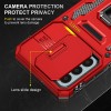 Ударопрочный чехол Camshield Army Ring для Samsung Galaxy M23 5G/M13 4G, Красный/Red
