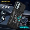Ударопрочный чехол Camshield Army Ring для Samsung Galaxy M23 5G/M13 4G, Черный/Black