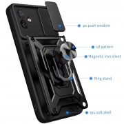 Ударопрочный чехол Camshield Serge Ring для Samsung Galaxy A04, Черный