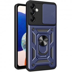 Ударостійкий чохол Camshield Serge Ring для Samsung Galaxy A04s Синій