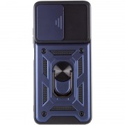 Ударопрочный чехол Camshield Serge Ring для Samsung Galaxy A04s, Синий