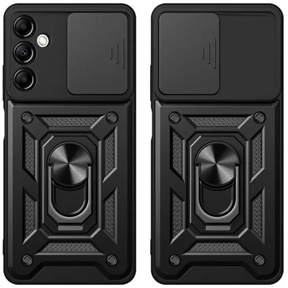 Ударостійкий чохол Camshield Serge Ring для Samsung Galaxy A04s, Чорний