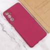 Чехол Silicone Cover Lakshmi Full Camera (A) для Samsung Galaxy A04s, Бордовый / Marsala