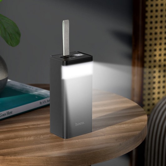 Портативное ЗУ Power Bank Hoco J86 Powermaster 22.5W 40000 mAh Черный - изображение 3