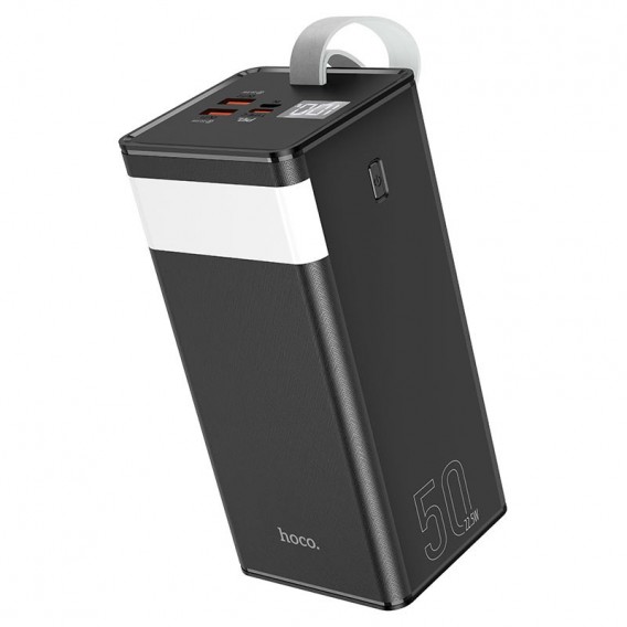 Портативное зарядное устройство (Power Bank) Hoco J86A Powermaster 22.5W 50000 mAh, Чорний