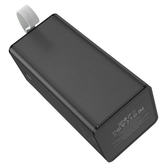 Портативное зарядное устройство (Power Bank) Hoco J86A Powermaster 22.5W 50000 mAh, Чорний