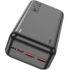 Портативное зарядное устройство для Power Bank Hoco J101B Astute 22.5W 30000 mAh, Черный