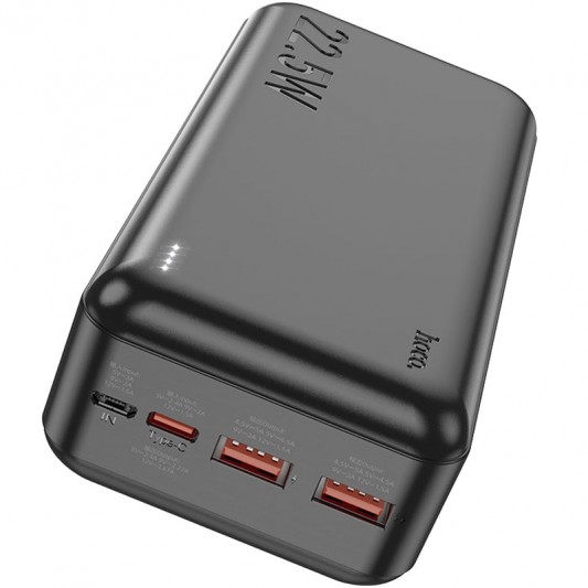 Портативное ЗУ Power Bank Hoco J101B Astute PD20W+22.5W 30000 mAh Черный - изображение 1