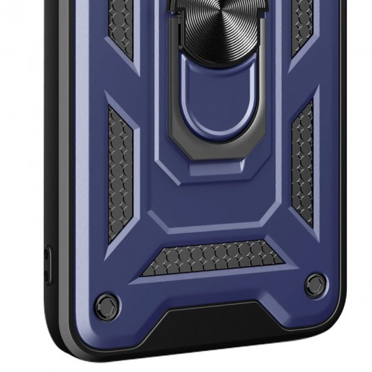 Ударопрочный чехол Camshield Serge Ring для Samsung Galaxy A04e Синий - изображение 2