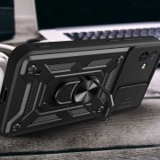 Ударостійкий чохол Camshield Serge Ring для Samsung Galaxy A04e, Чорний