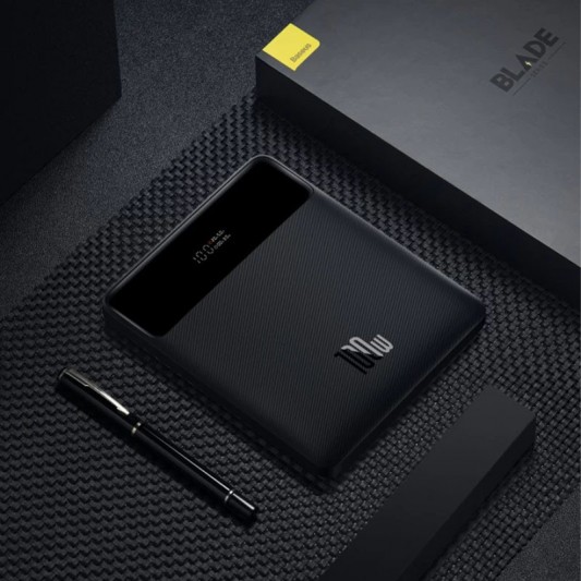 Портативное ЗУ Power Bank Baseus Blade 100W 20000 mAh (PPDGL-01) Black - изображение 6